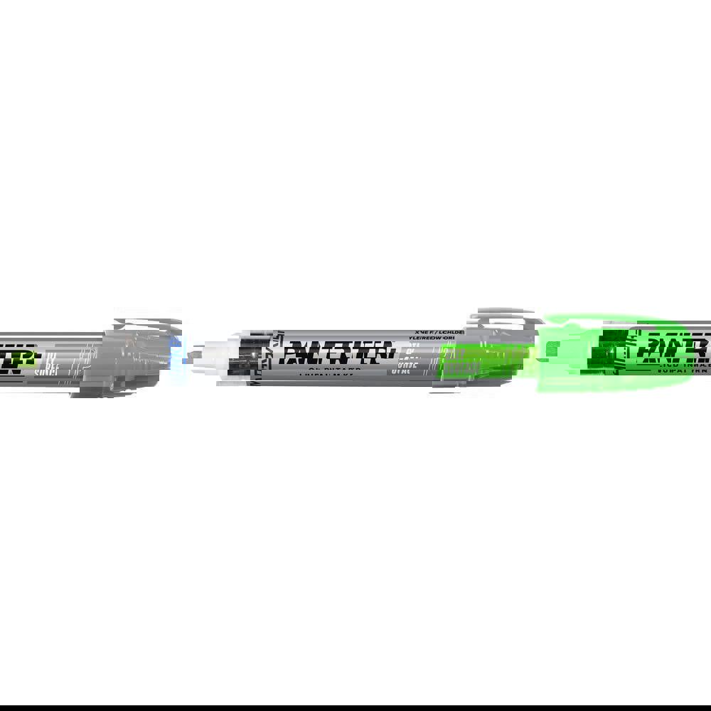 Liquid paint marker for oily surface marking